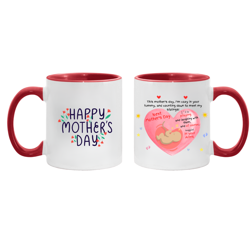 Expectant Mother's Day 11oz Accent Mug