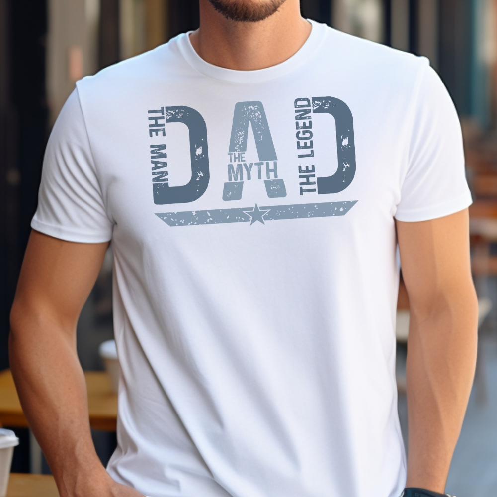 Dad The Legend / Heavy Cotton Tee