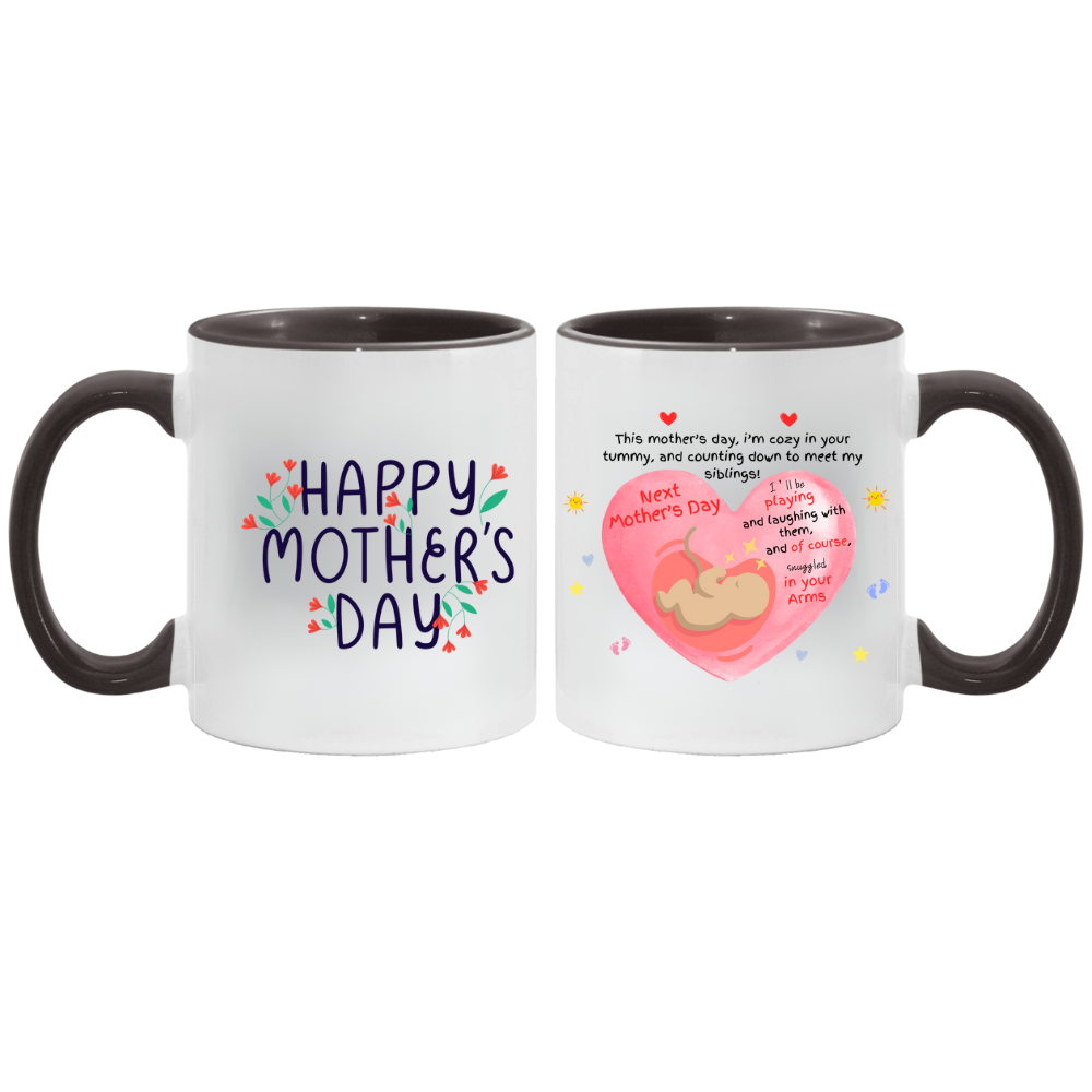 Expectant Mother's Day 11oz Accent Mug