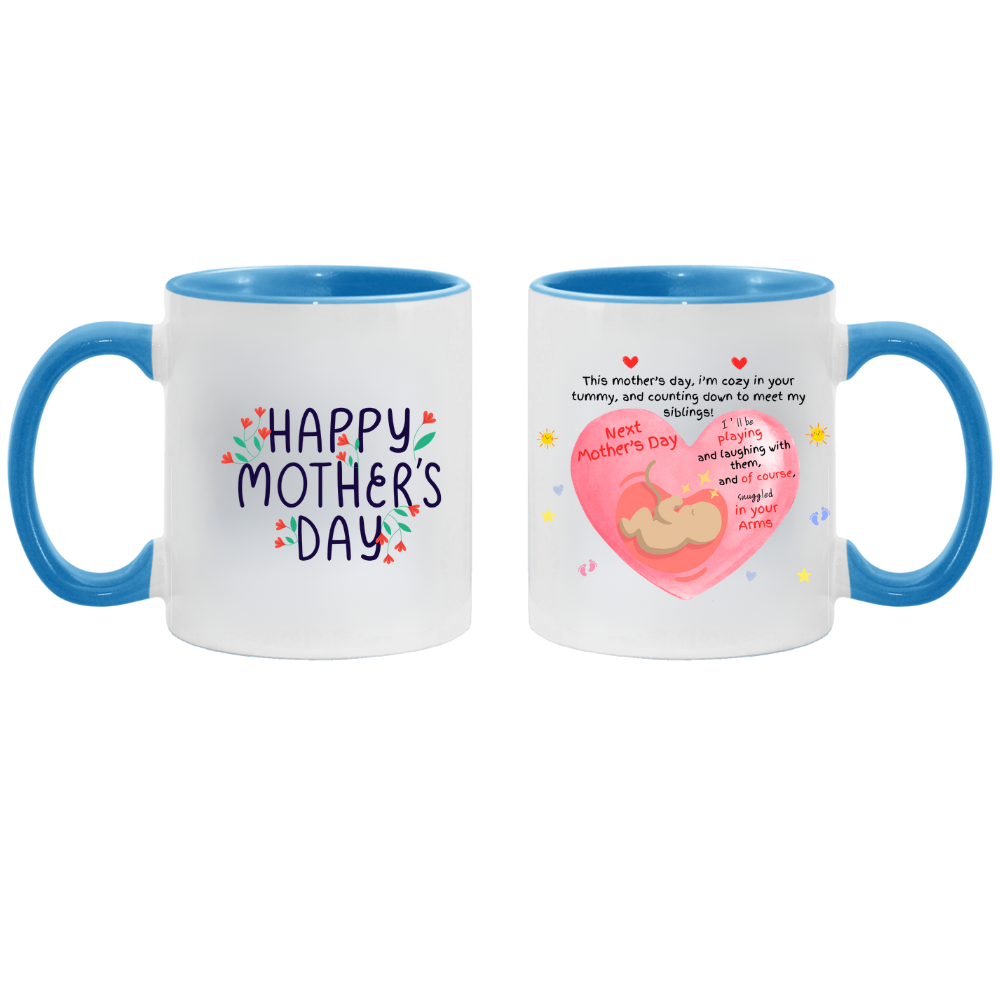 Expectant Mother's Day 11oz Accent Mug