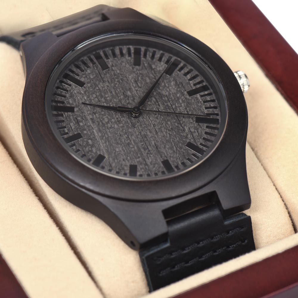 Sandalwood Timepiece - Wooden Watch + MC