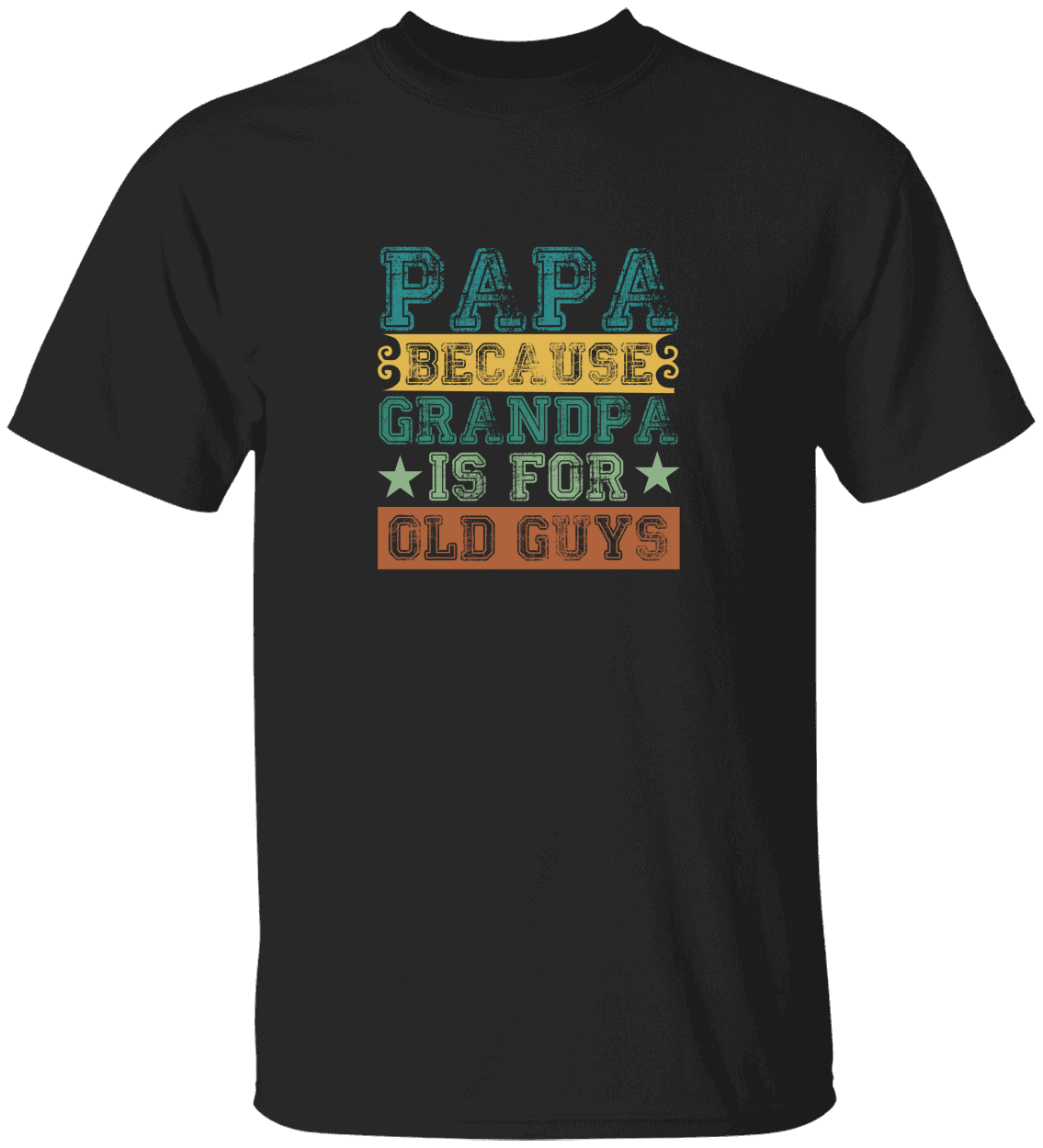 Grandpa Is For Old Guys / Heavy Cotton Tee