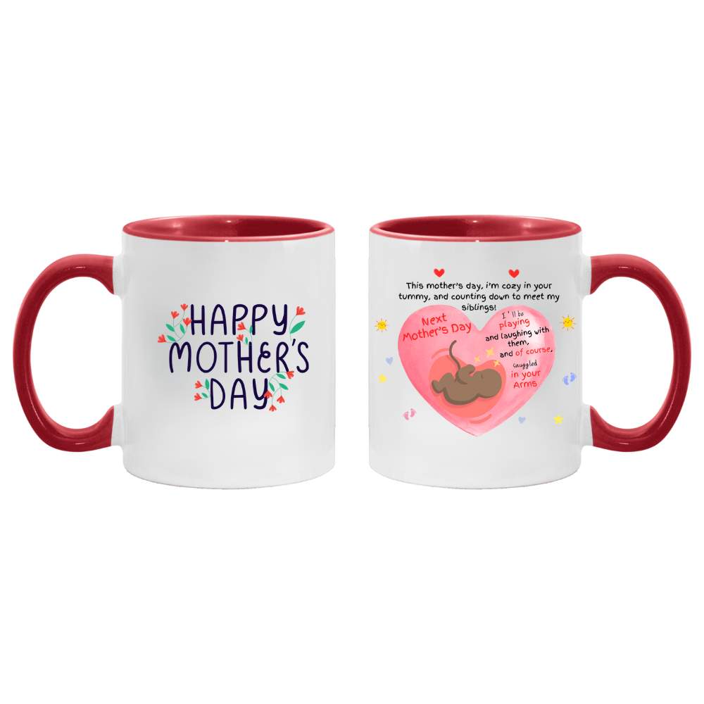 Expectant Mother's Day 11oz Accent Mug