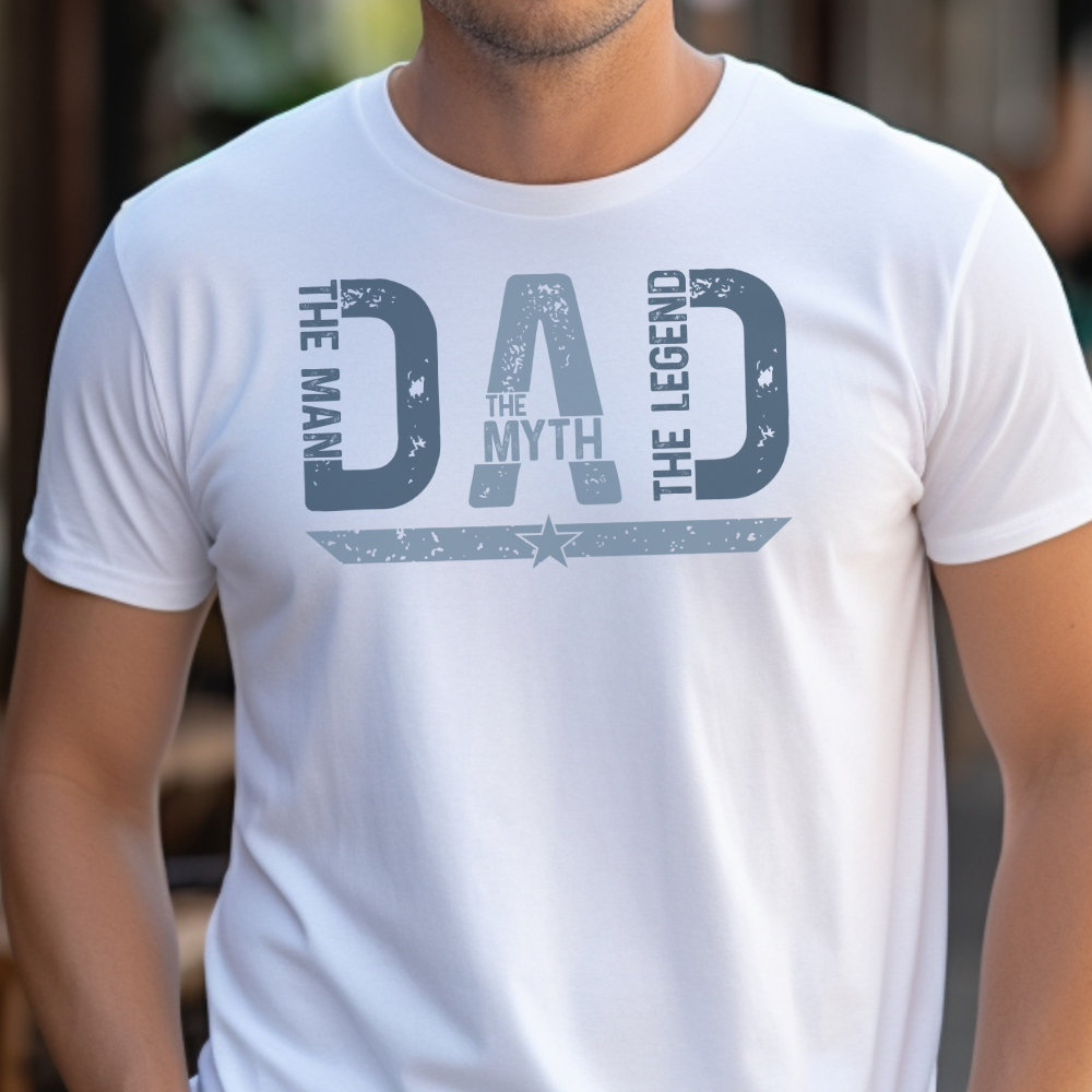 Dad The Legend / Heavy Cotton Tee