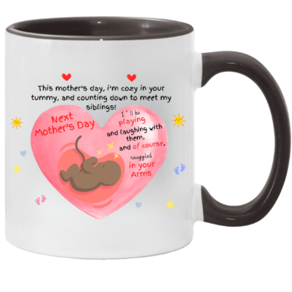 Expectant Mother's Day 11oz Accent Mug