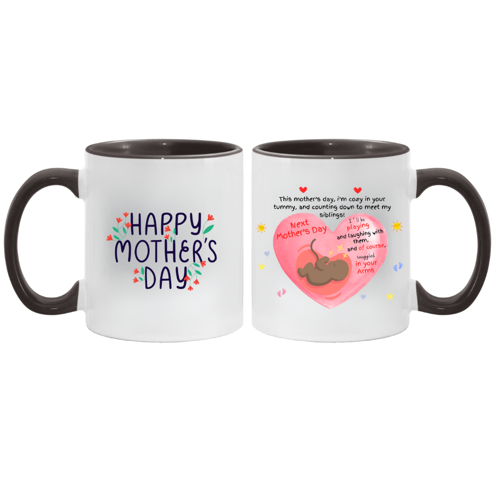 Expectant Mother's Day 11oz Accent Mug