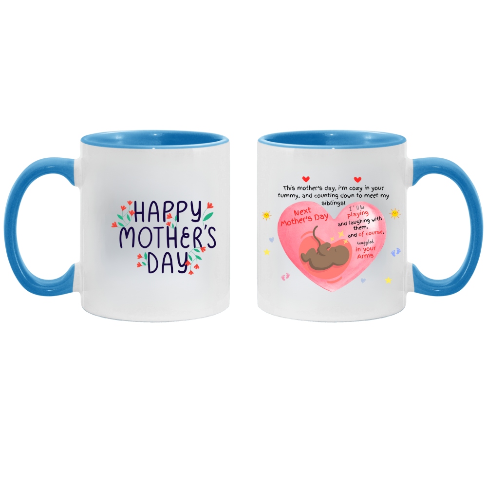 Expectant Mother's Day 11oz Accent Mug