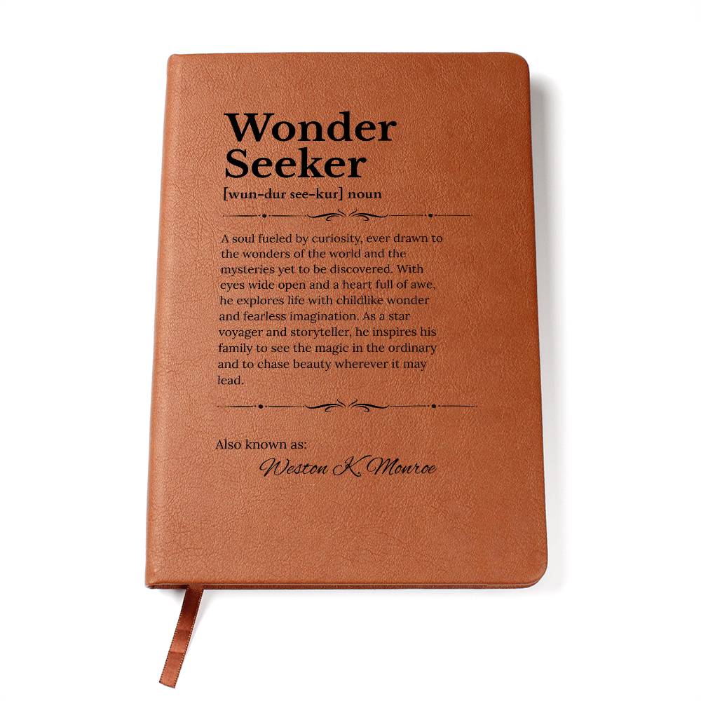 Pillars and Paths Journal - Wonder Seeker