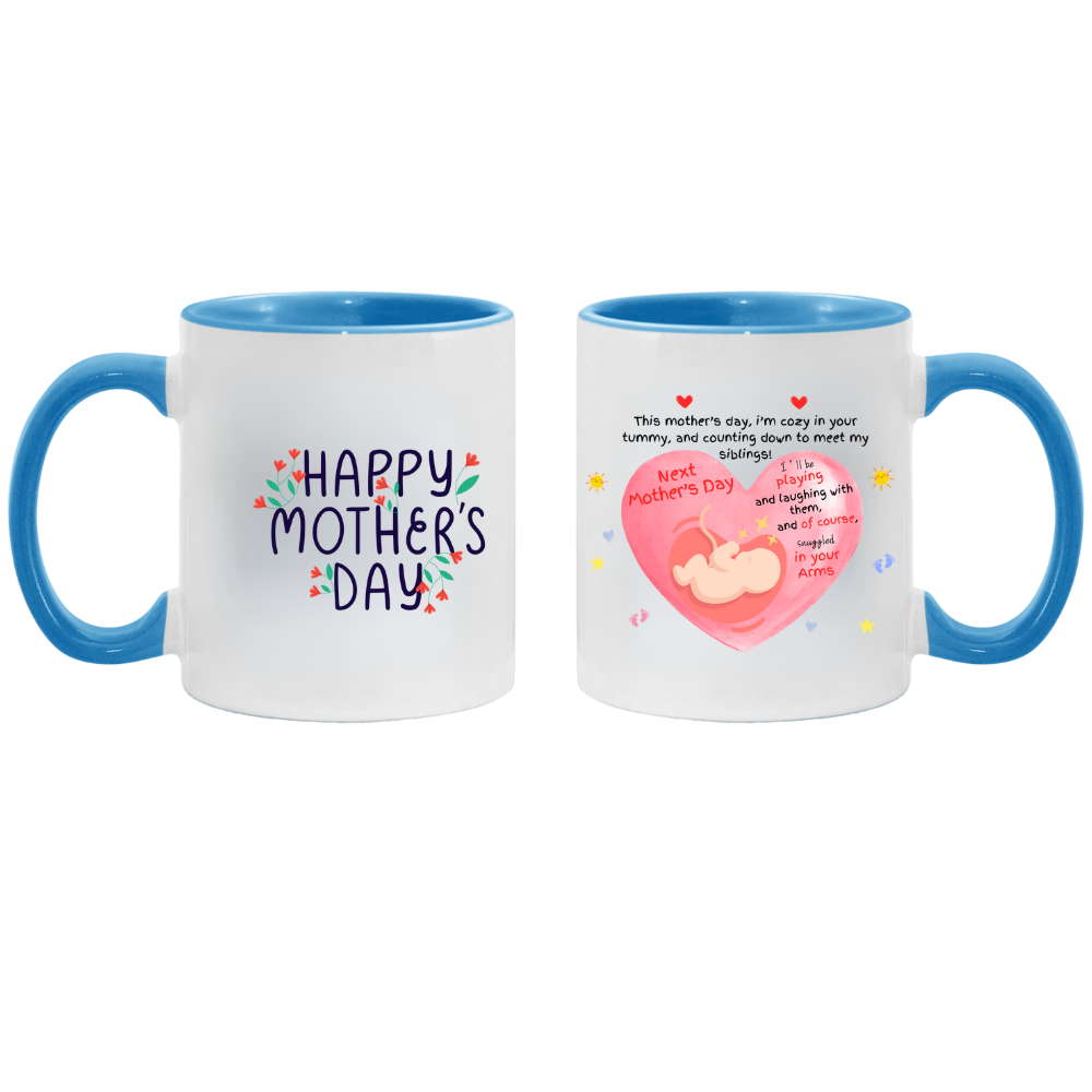 Expectant Mother's Day 11oz Accent Mug