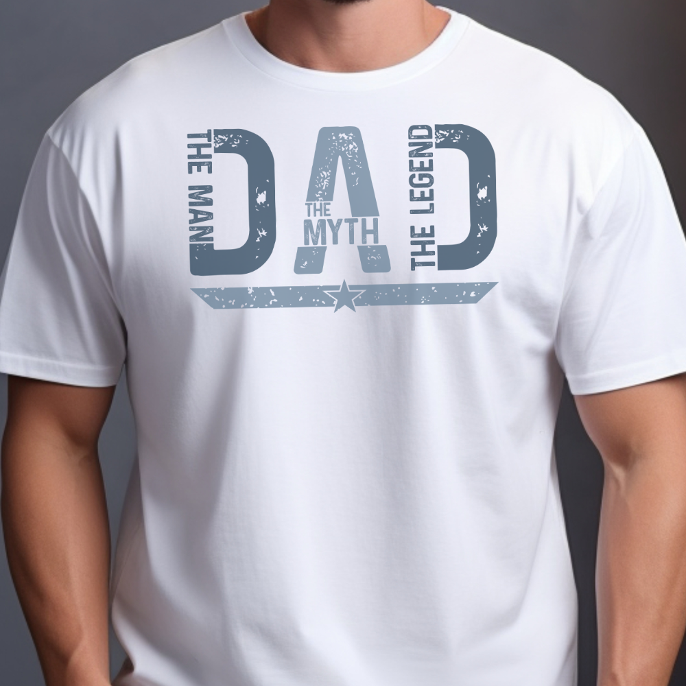 Dad The Legend / Heavy Cotton Tee