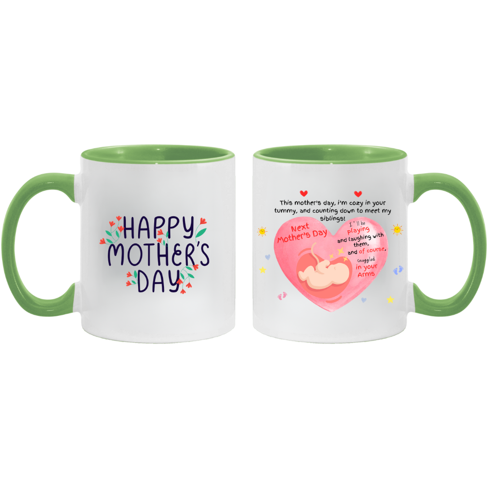 Expectant Mother's Day 11oz Accent Mug