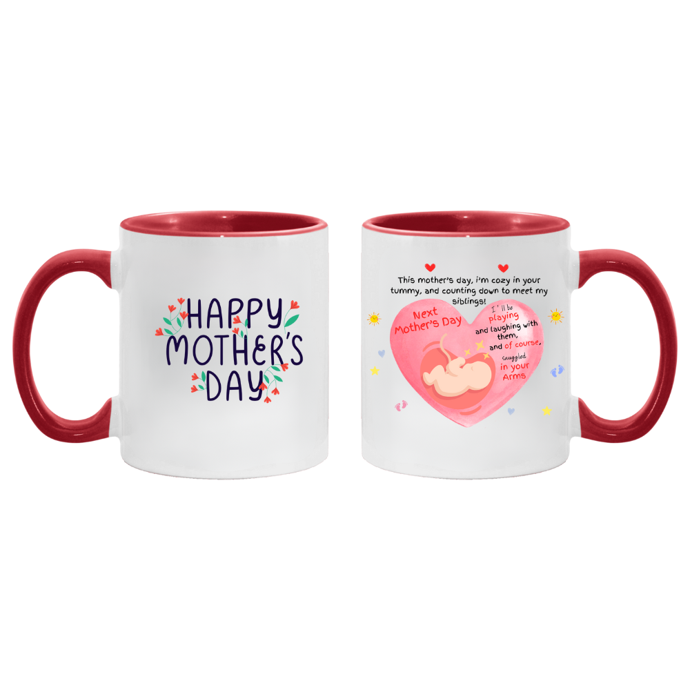 Expectant Mother's Day 11oz Accent Mug