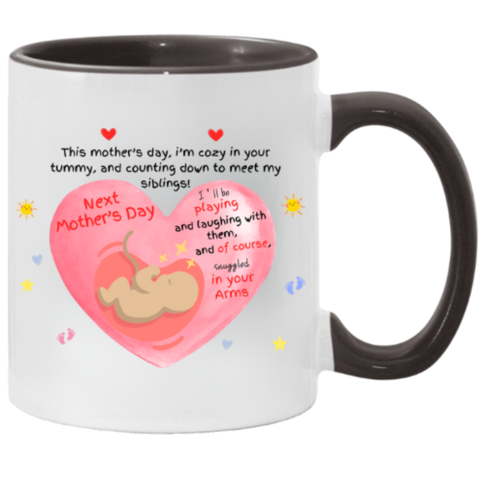 Expectant Mother's Day 11oz Accent Mug