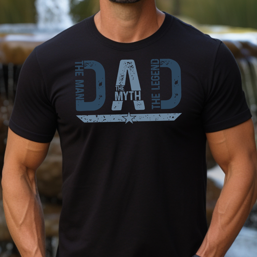 Dad The Legend / Heavy Cotton Tee