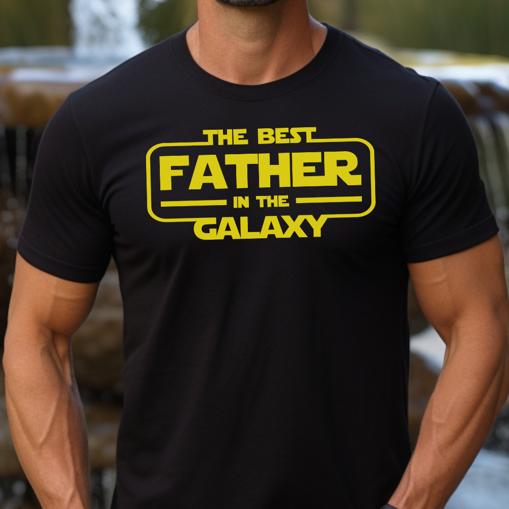 Best Father In The Galaxy / Heavy Cotton Tee