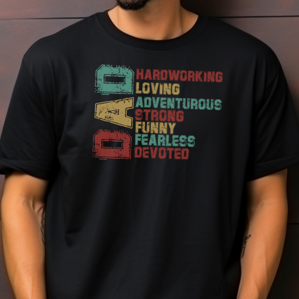 Dad Traits / Heavy Cotton Tee