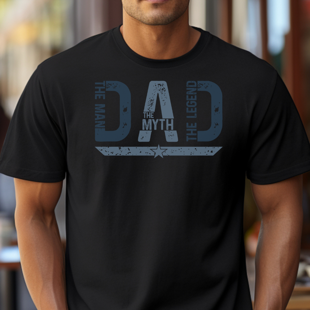 Dad The Legend / Heavy Cotton Tee