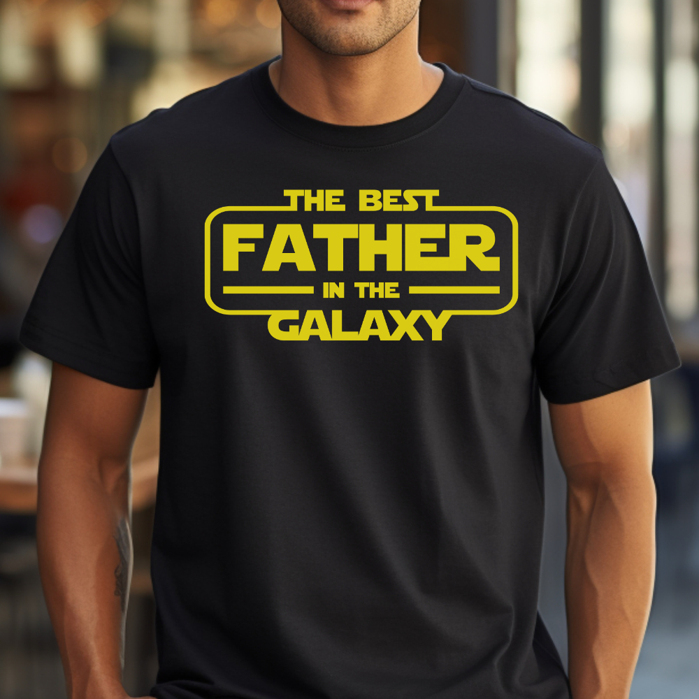 Best Father In The Galaxy / Heavy Cotton Tee