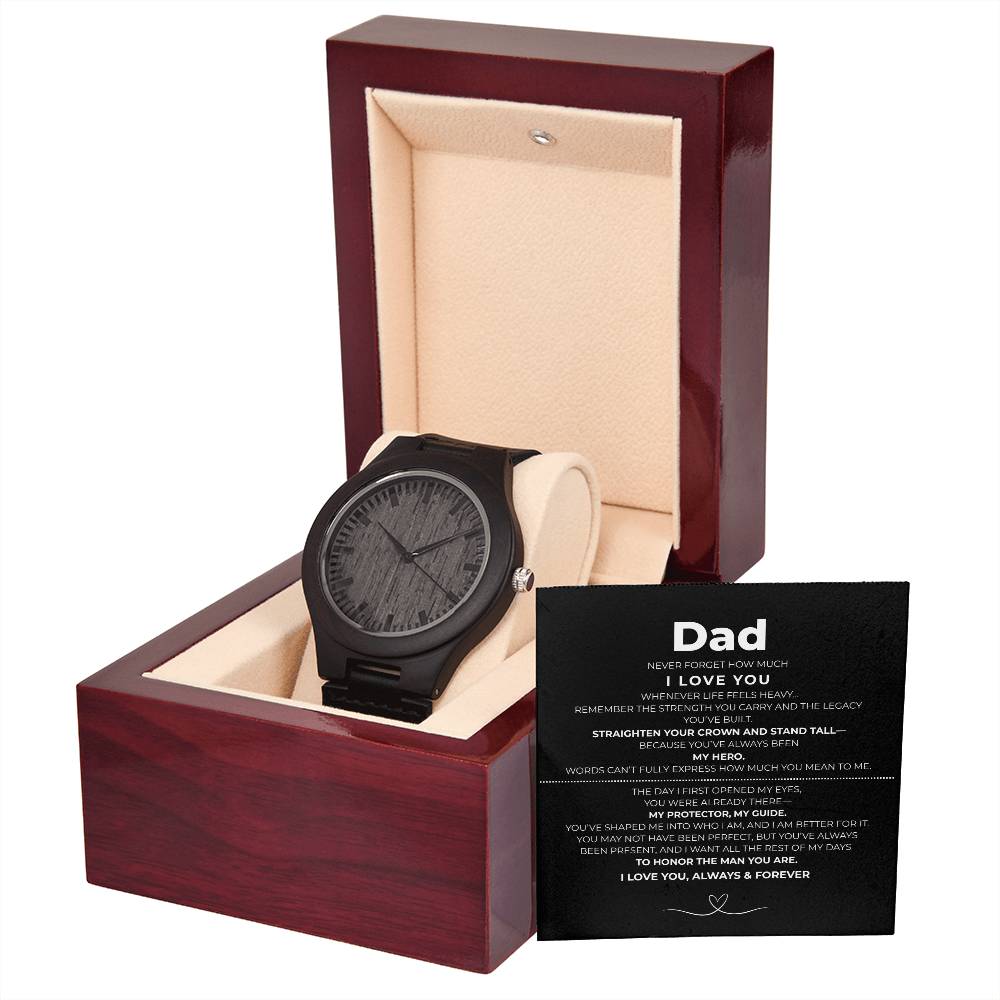 Sandalwood Timepiece - Wooden Watch + MC