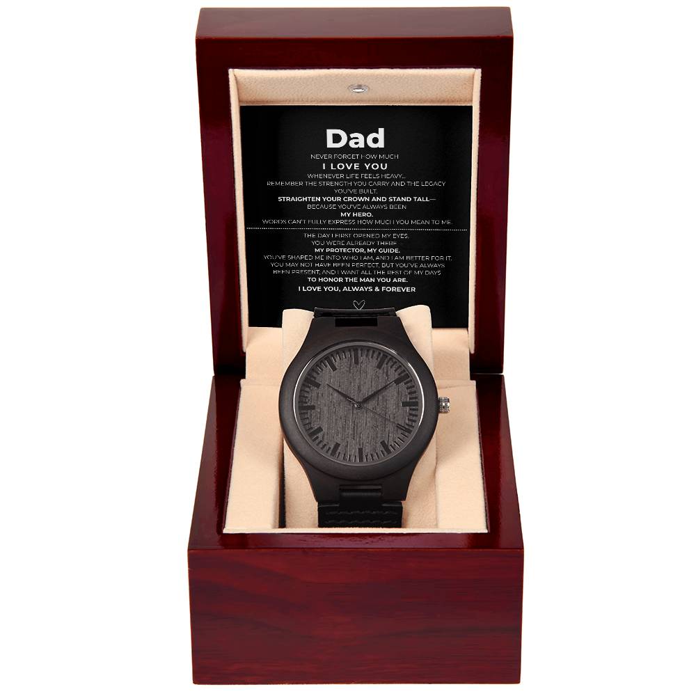 Sandalwood Timepiece - Wooden Watch + MC