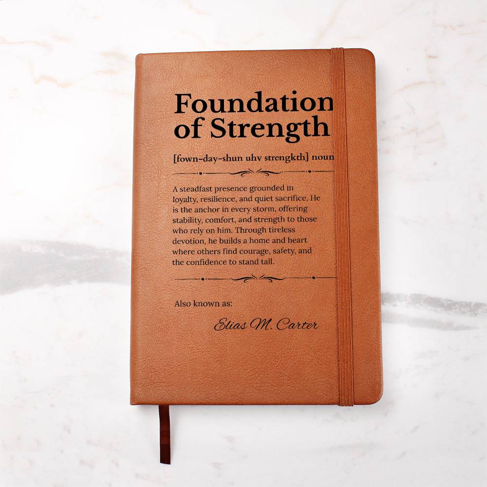 Pillars and Paths Journals - Foundation of Strength