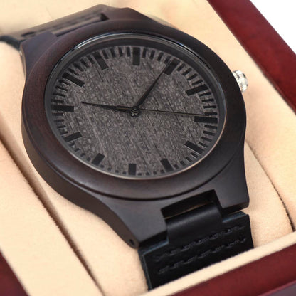 Sandalwood Timepiece - Wooden Watch + MC