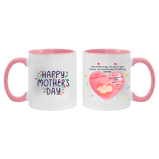 Expectant Mother's Day 11oz Accent Mug