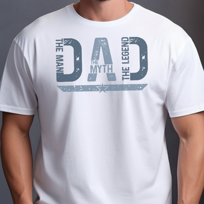 Dad The Legend / Heavy Cotton Tee