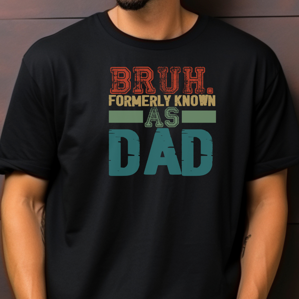 Bruh Formerly Dad / Heavy Cotton Tee