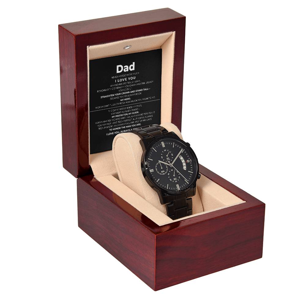 Ironmark Chrono - Black Chronograph Watch + MC