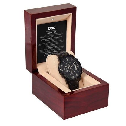 Ironmark Chrono - Black Chronograph Watch + MC
