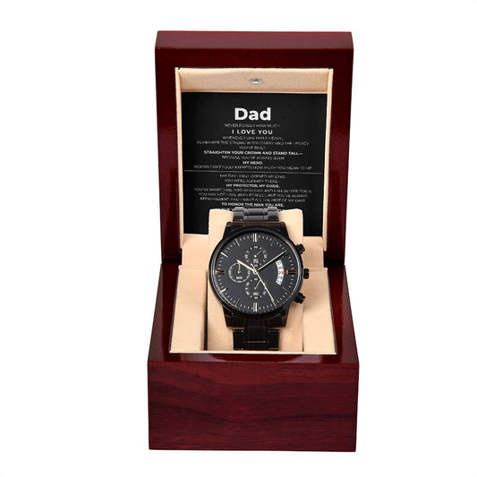Ironmark Chrono - Black Chronograph Watch + MC