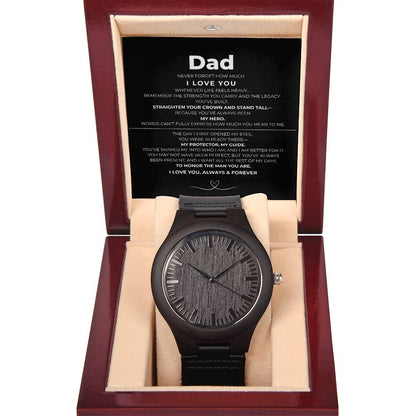 Sandalwood Timepiece - Wooden Watch + MC